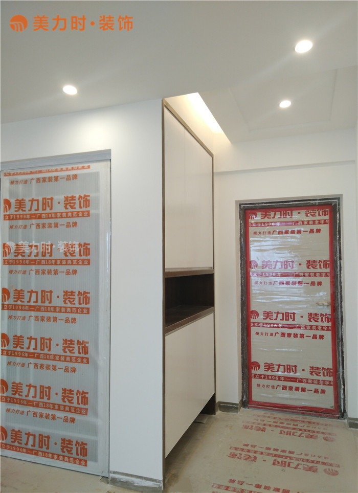 美力时装饰南宁装修工地